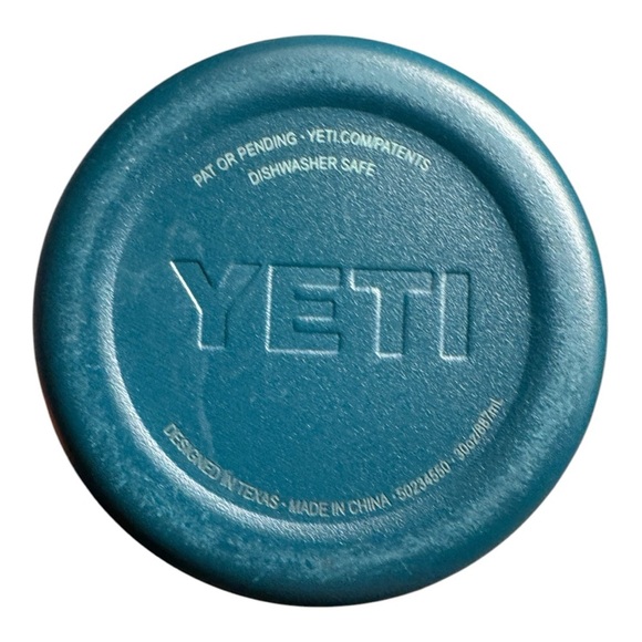 YETI Blue Tumbler Lid 30 oz coffee & water lid with straw combo - Picture 3 of 5